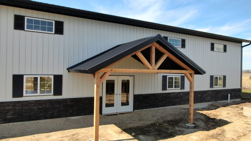 RR Buildings, Versetta Stone, outbuildings